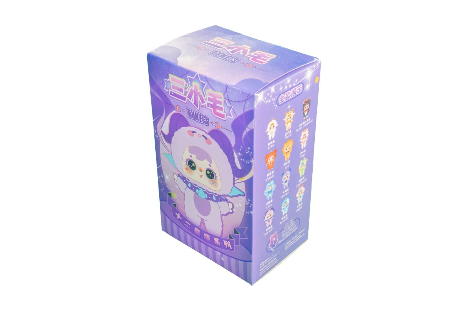 TYKE3 Samuel 12 Constellation Standing full body pendant plush blind box