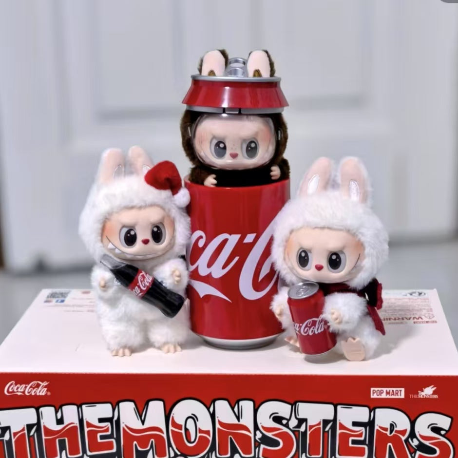 Coca-Cola THE MONSTERS Vinyl face plush blind box