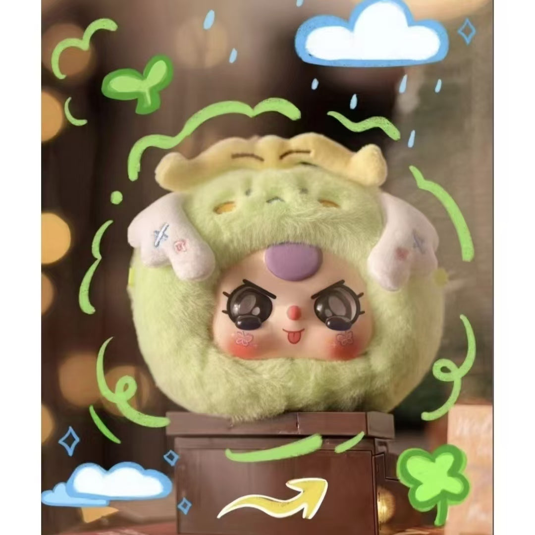 Baby Three Twelve constellations plush stuffed toys pendant blind box