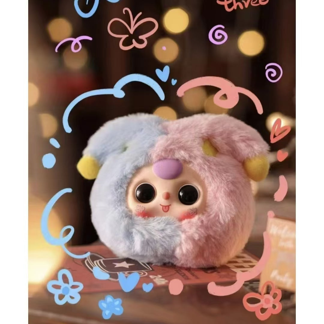 Baby Three Twelve constellations plush stuffed toys pendant blind box