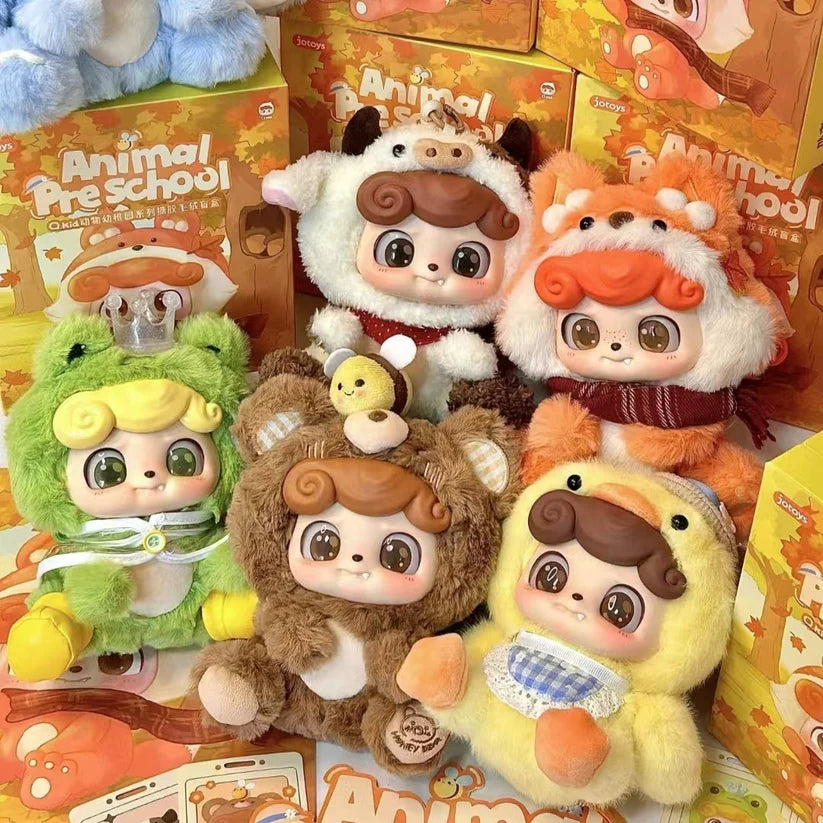 Q.Kid Animal Preschool Series stuffed plush toy blind box pre-order