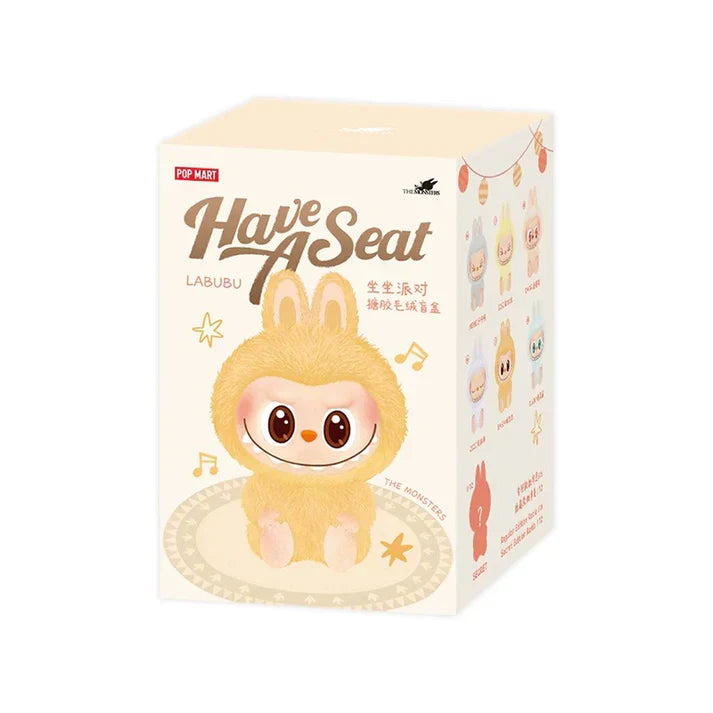 labubu v2 THE MONSTERS - Have a Seat Vinyl Plush Blind Box